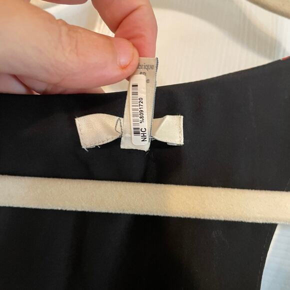 JOIE 100% Silk Arianna Sleeveless/Tank Shift Dress Arrow Print Multi Black Med - Picture 7 of 12